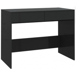 Písací stôl, čierny